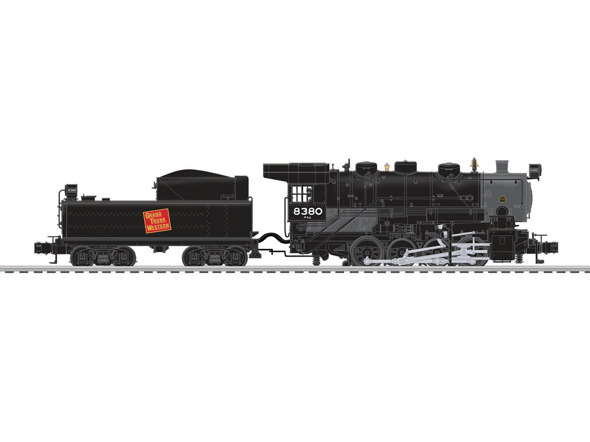 Grand Trunk Western LEGACY 0-8-0 #8380 Grand Trunk Western LEGACY 0-8-0 #8380